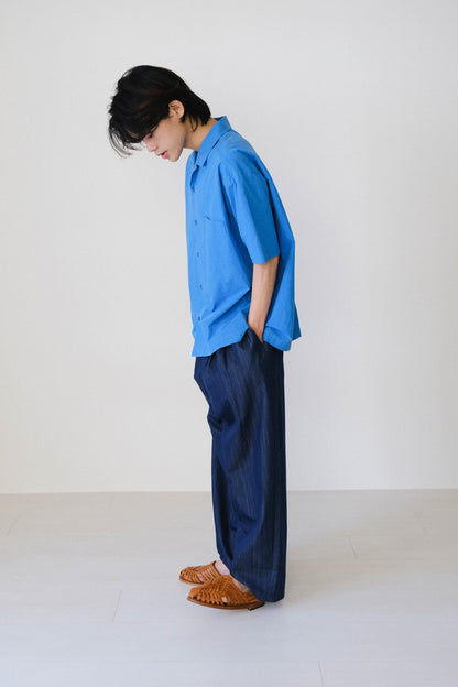 高密度棉翻領襯衫  (4 colors)
