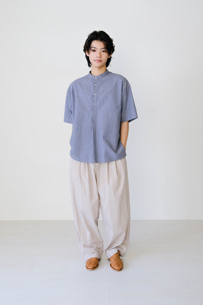 泡泡紗條紋襯衫 (3 colors)