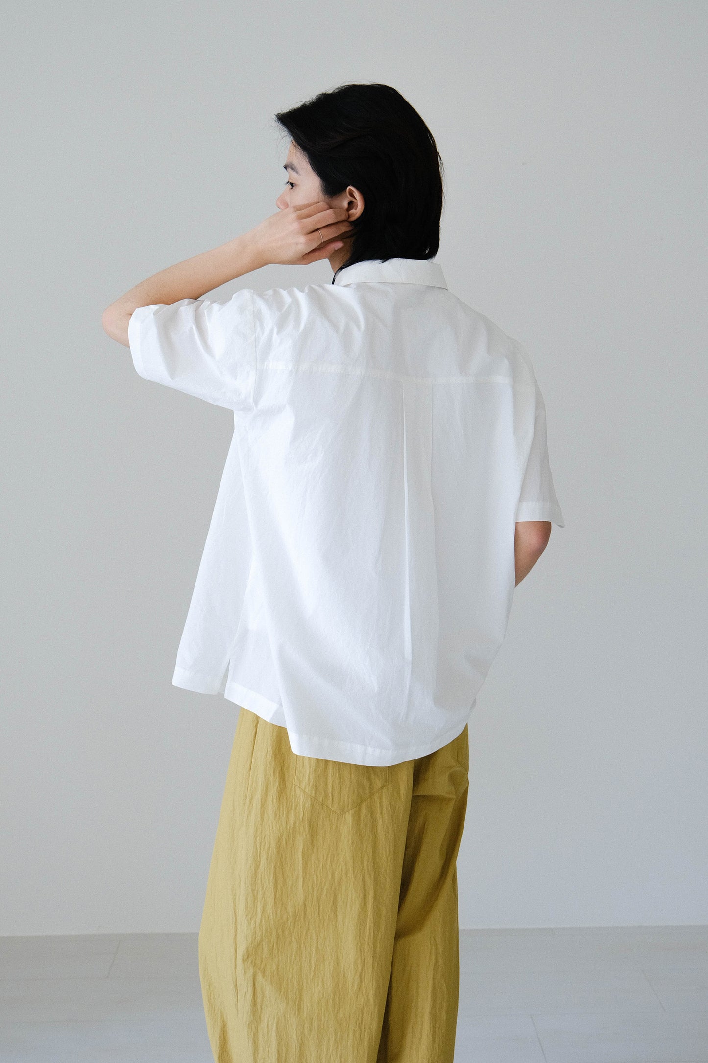 高密度棉翻領襯衫  (4 colors)
