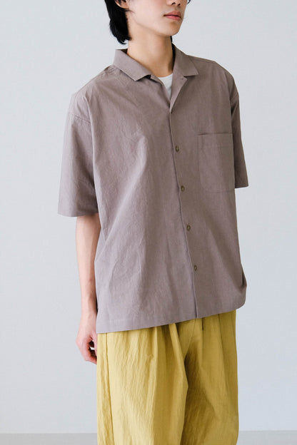 高密度棉翻領襯衫  (4 colors)