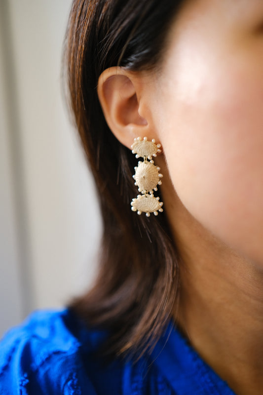 phases of the moon earring (3 colors)