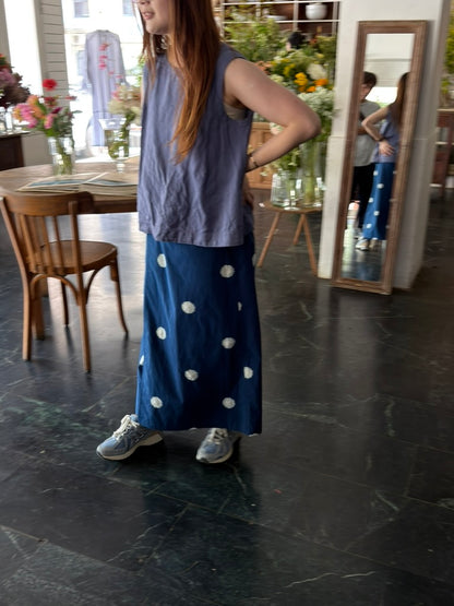 Shibori 綁帶片裙 (2 colors)