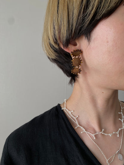 phases of the moon earring (3 colors)