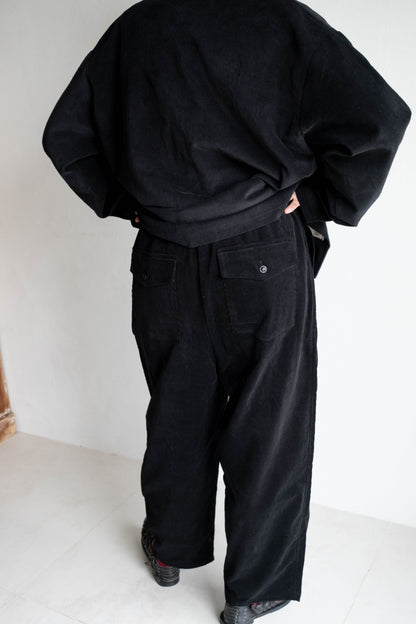 燈芯絨V領外套 (2 colors)