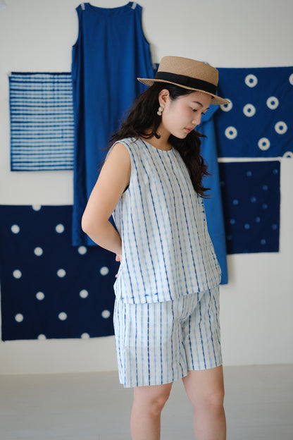 Shibori 鬆緊帶短褲(3 colors)