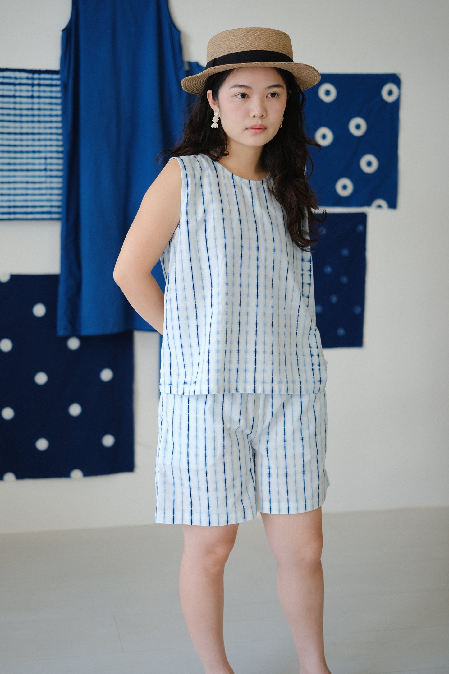 Shibori 鬆緊帶短褲(3 colors)