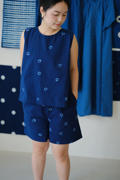 Shibori 鬆緊帶短褲(3 colors)