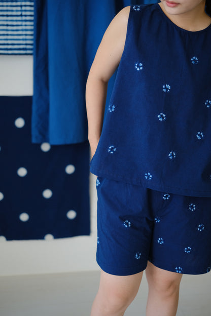 Shibori 鬆緊帶短褲(3 colors)