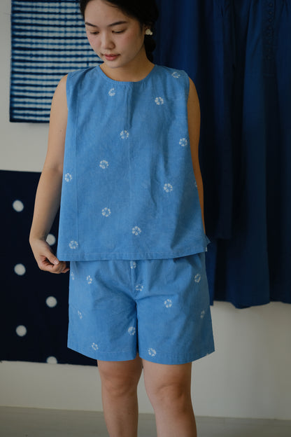 Shibori 鬆緊帶短褲(3 colors)