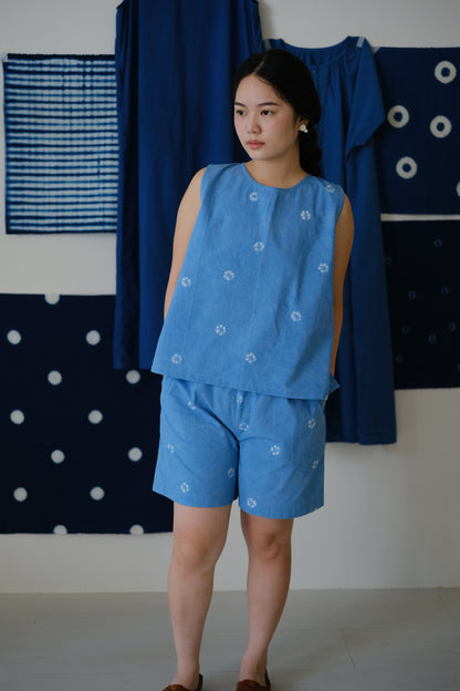 Shibori 鬆緊帶短褲(3 colors)