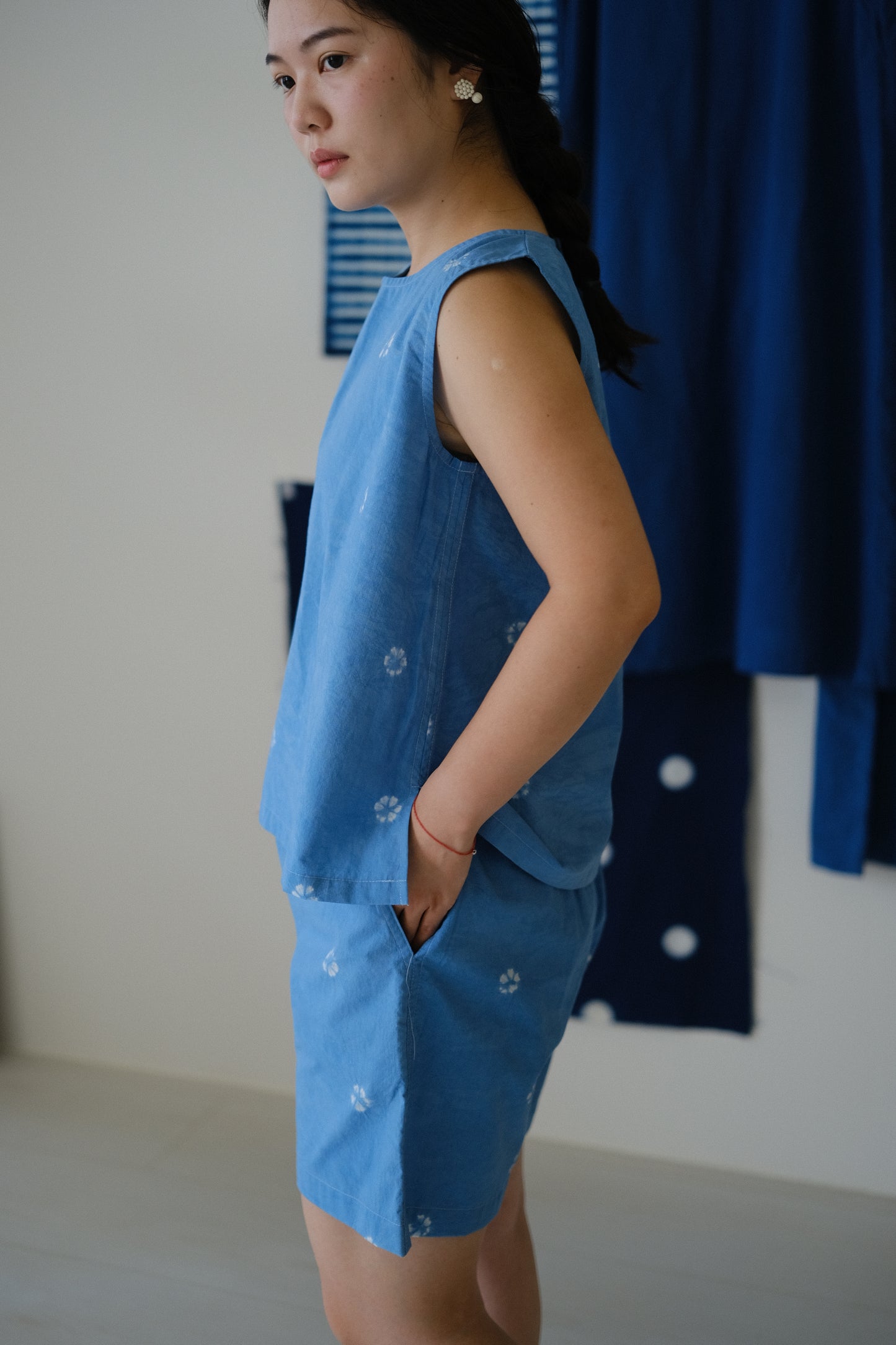 Shibori 圓領背心(3 colors)
