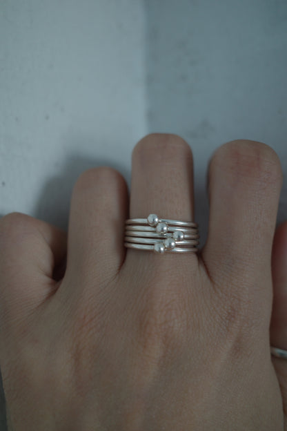 Waterdrop Silver Ring 水滴戒