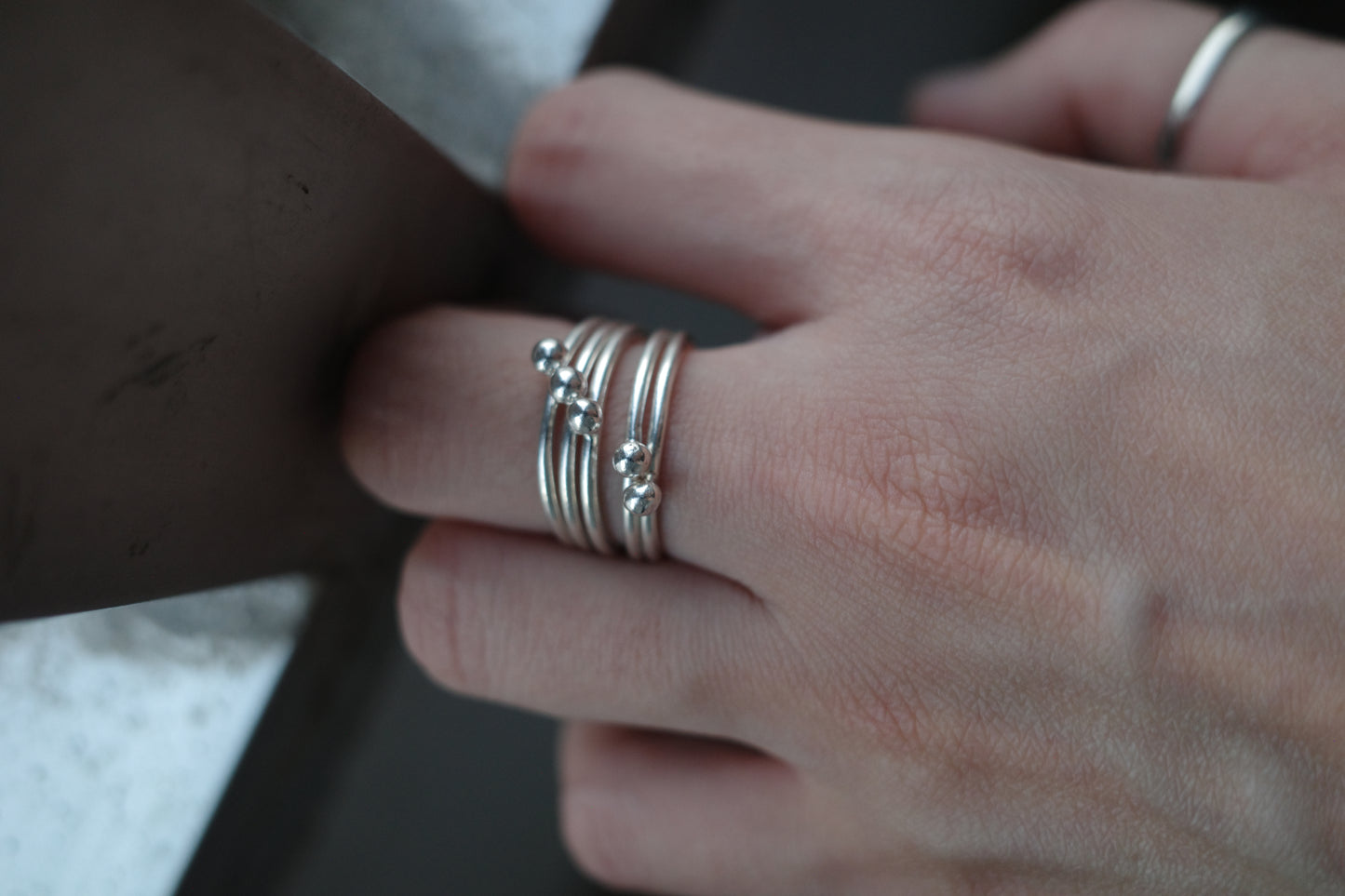 Waterdrop Silver Ring 水滴戒
