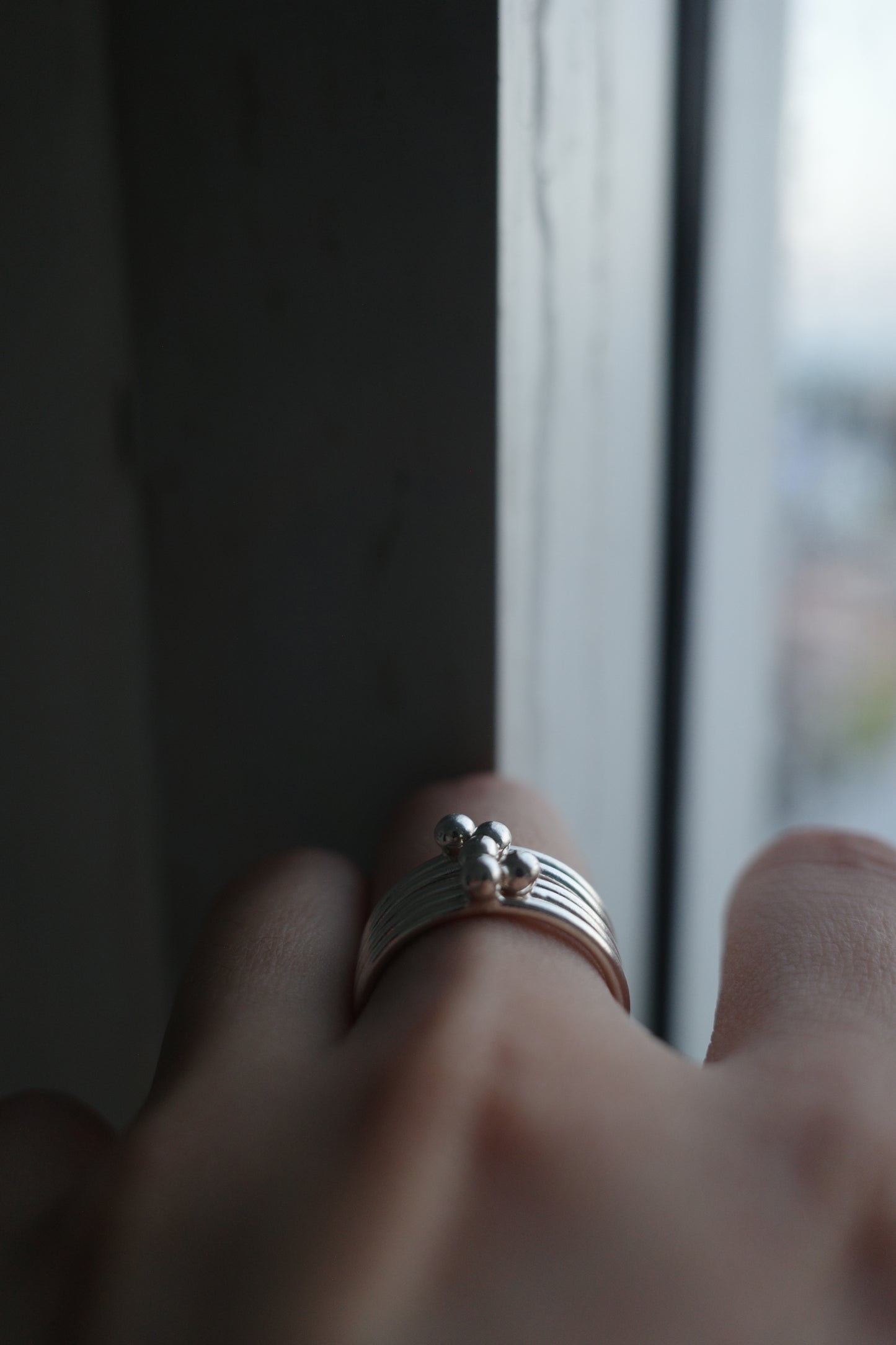 Waterdrop Silver Ring 水滴戒