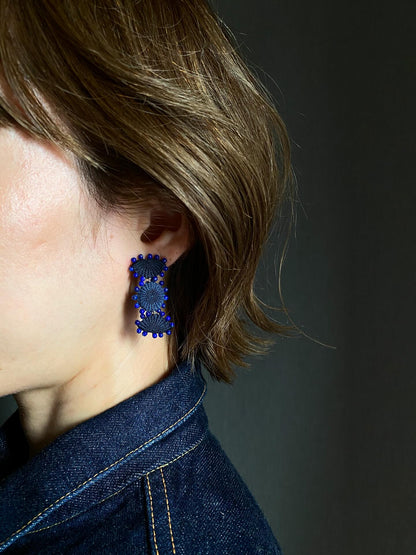 phases of the moon earring (3 colors)