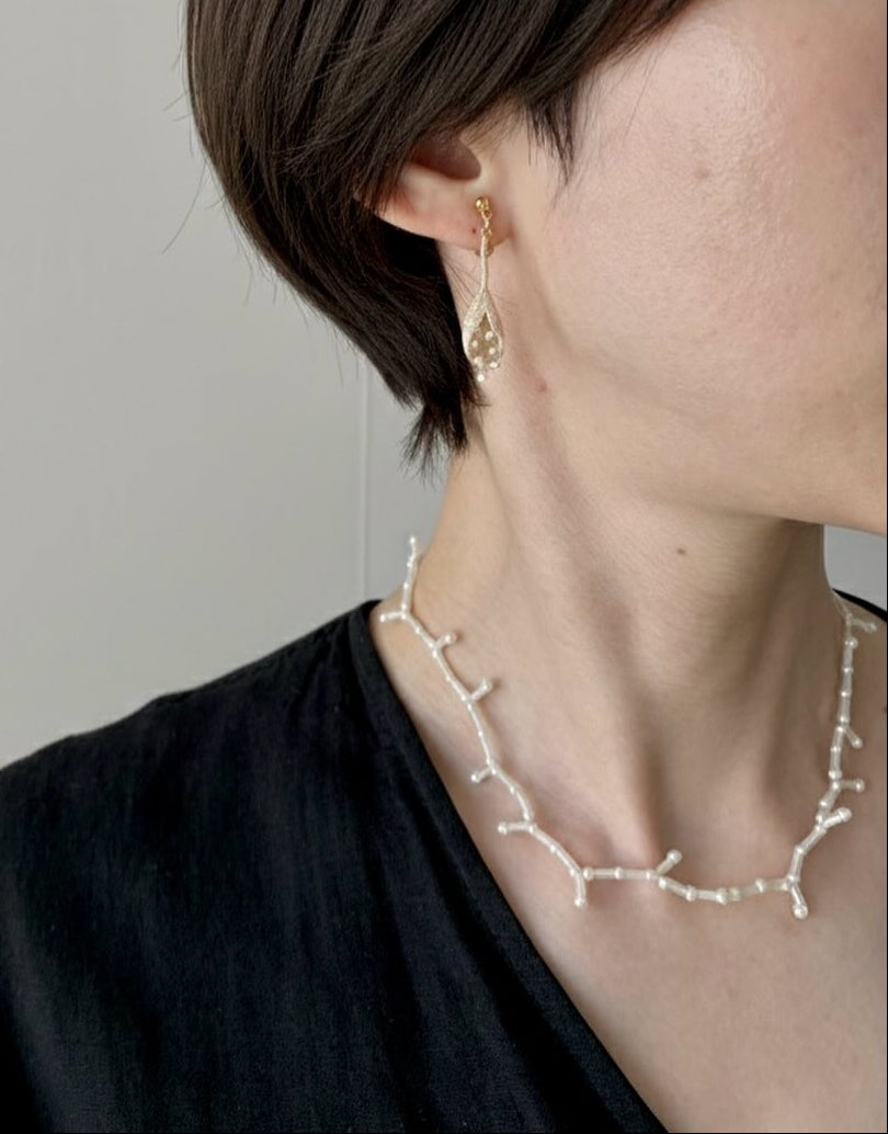 pearl necklace - short